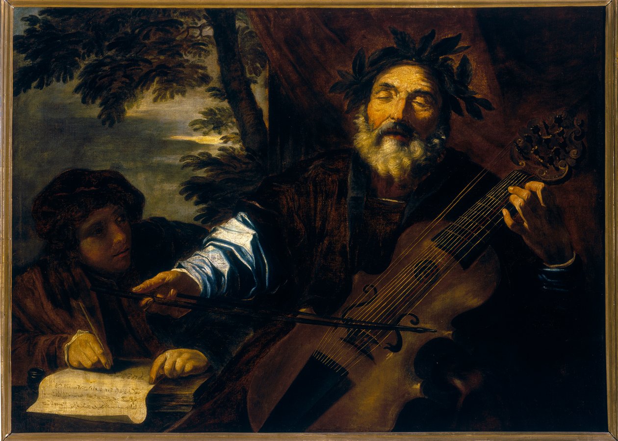 Homère - Pier Francesco Mola