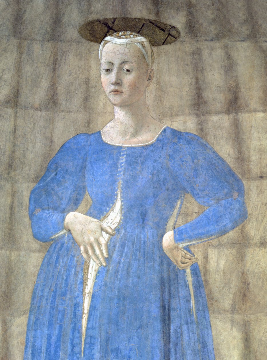 La Madonna del Parto, vers 1450-70 (détail) - Piero della Francesca