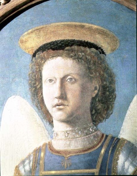 Saint Michel (détail) - Piero della Francesca