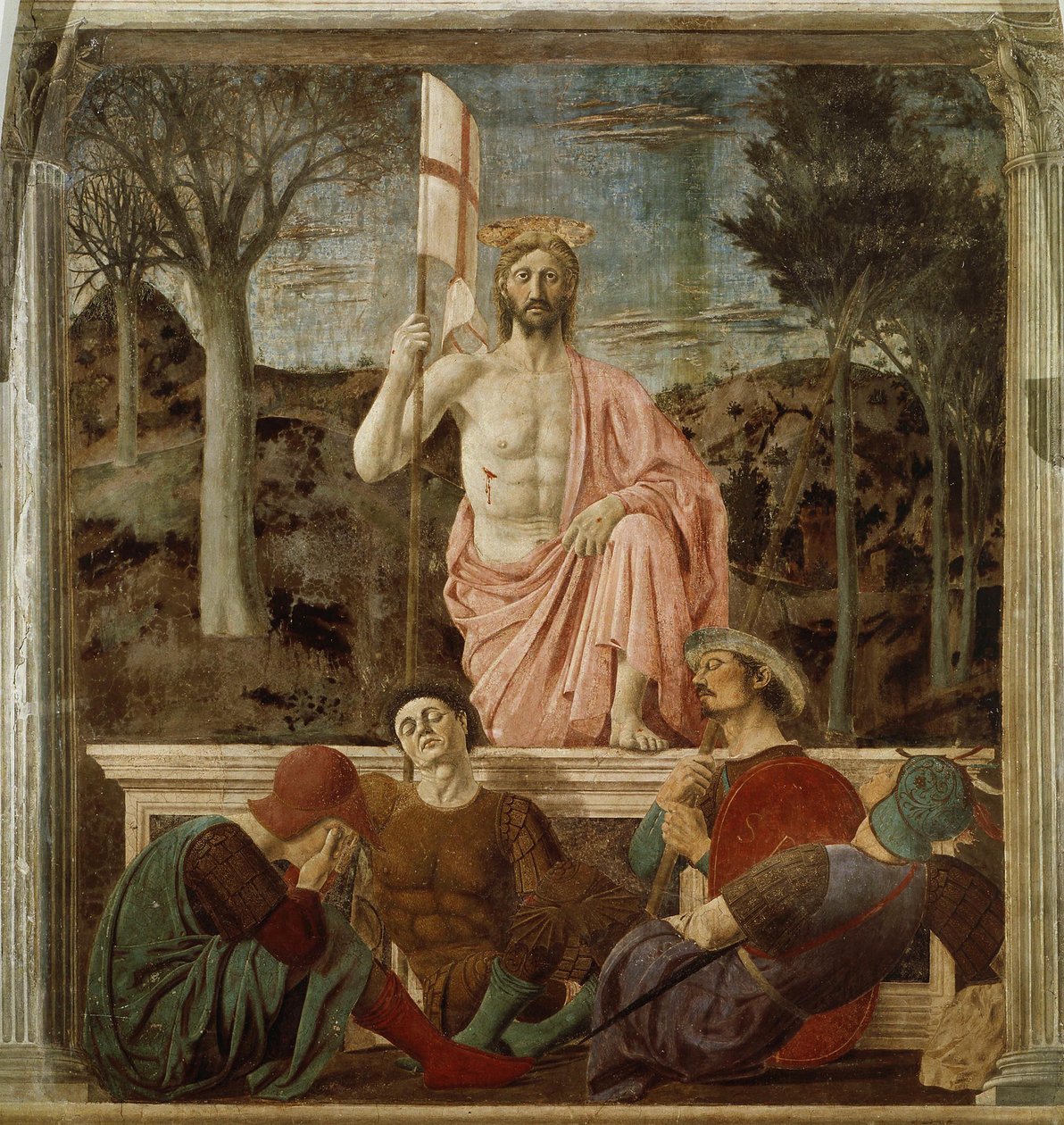 La Résurrection, vers 1460 - Piero della Francesca