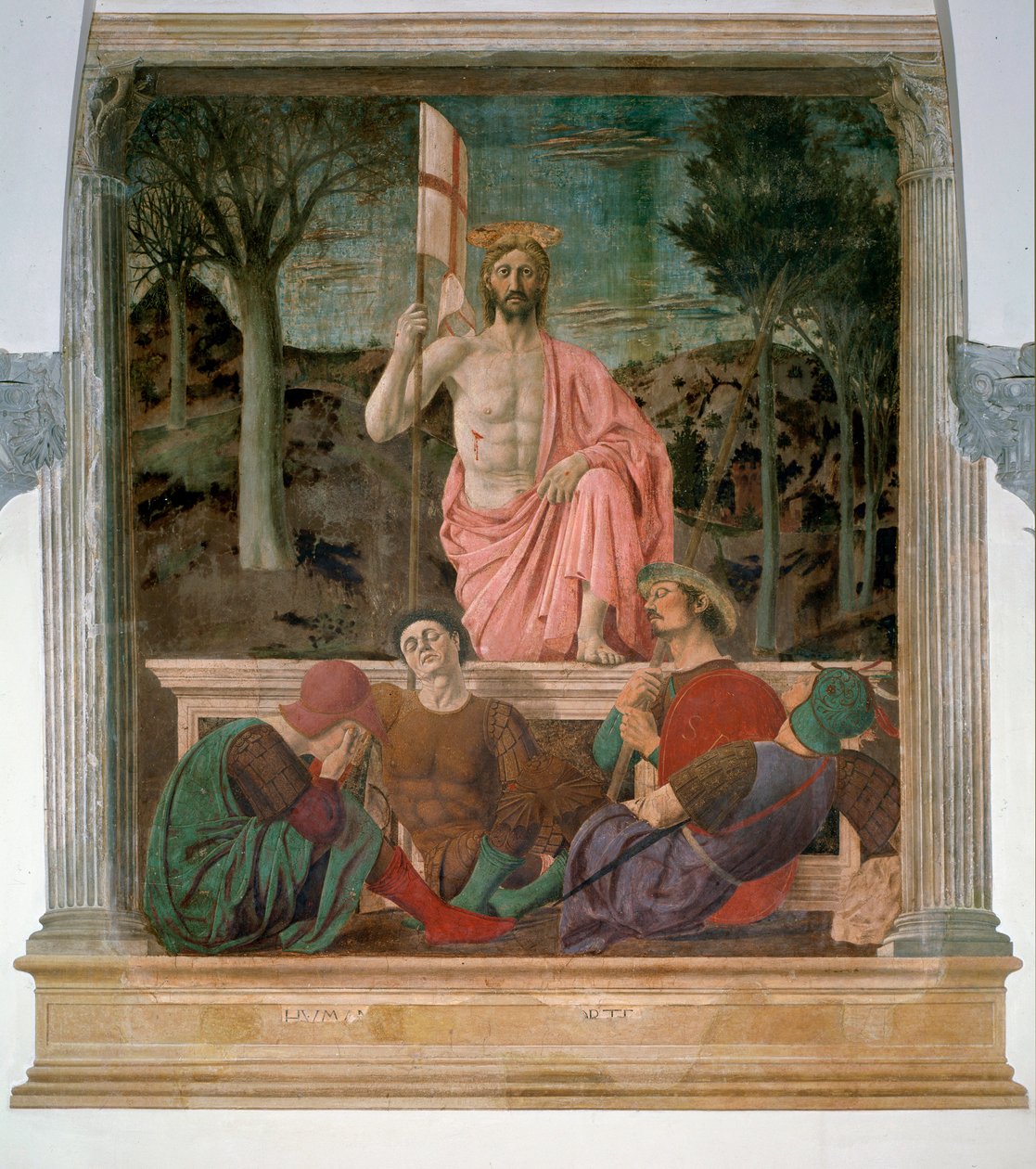 La résurrection du Christ - Piero della Francesca