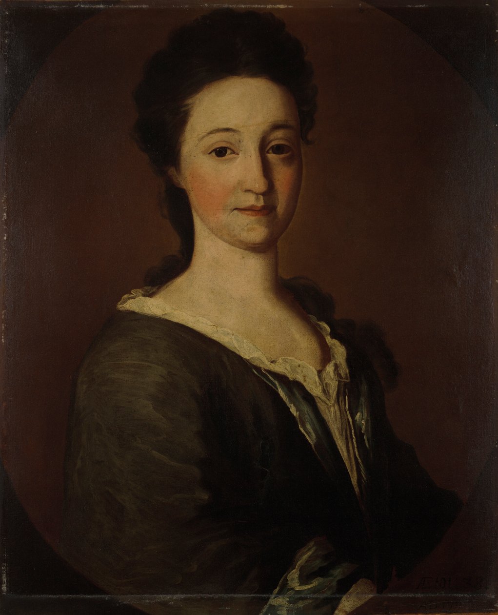 Mary Hooker Pierpont (1673) - Pierpont Limner
