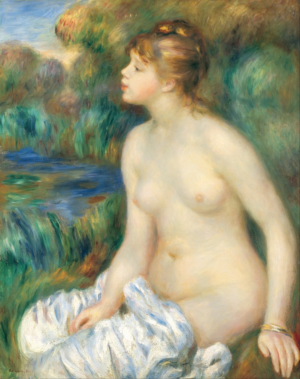Baigneur - Pierre Auguste Renoir