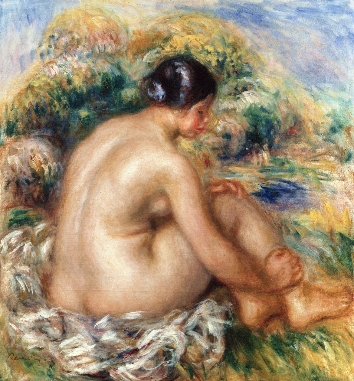 Baigneur, 1915 - Pierre Auguste Renoir