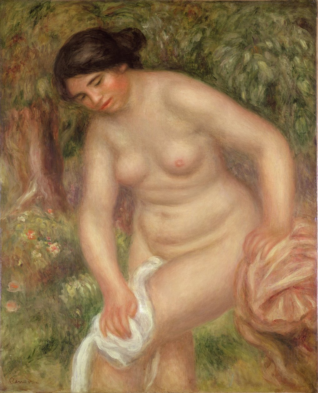 Baigneuse se séchant - Pierre Auguste Renoir