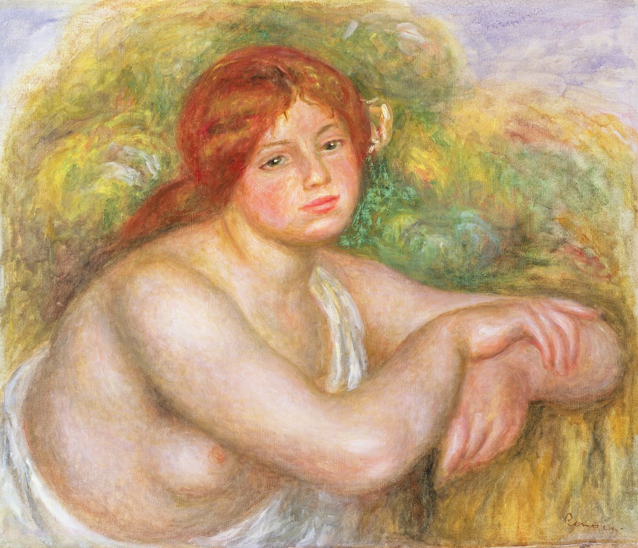Buste de nu, 1909 - Pierre Auguste Renoir