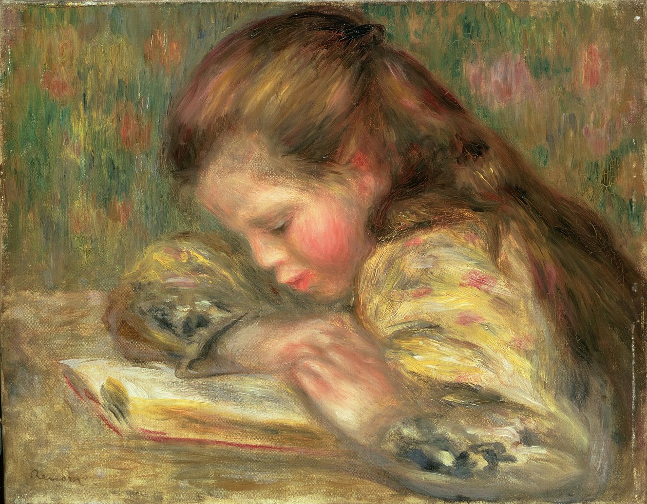 Enfant lisant - Pierre Auguste Renoir