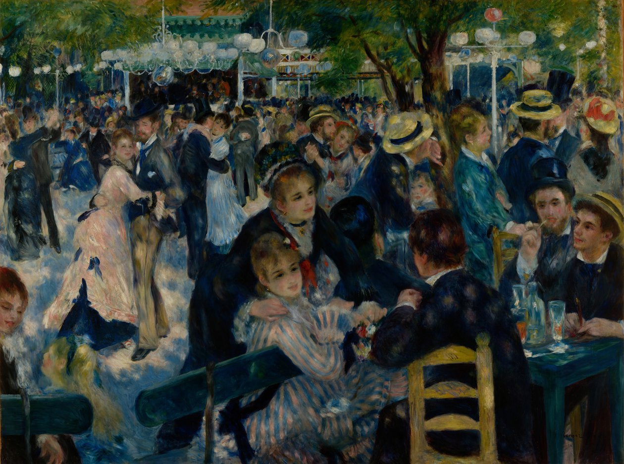 Bal au Moulin de la Galette - Pierre Auguste Renoir