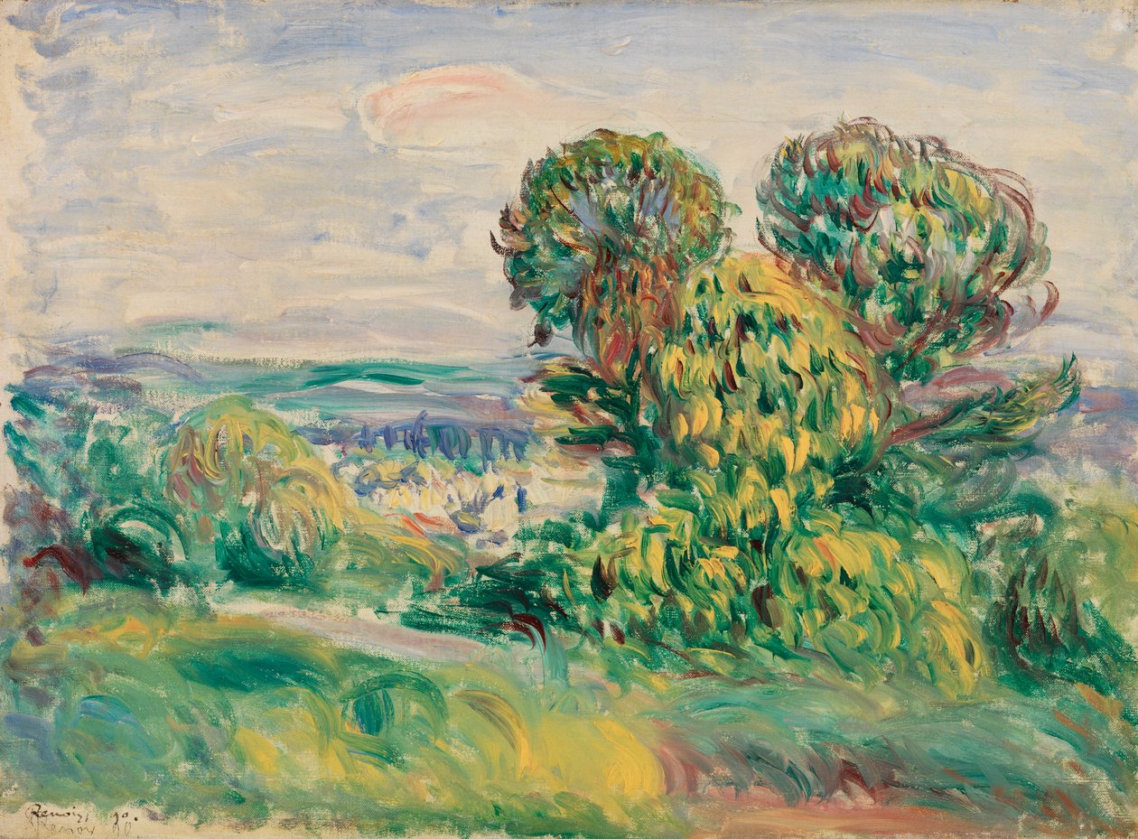 Paysage - Pierre Auguste Renoir