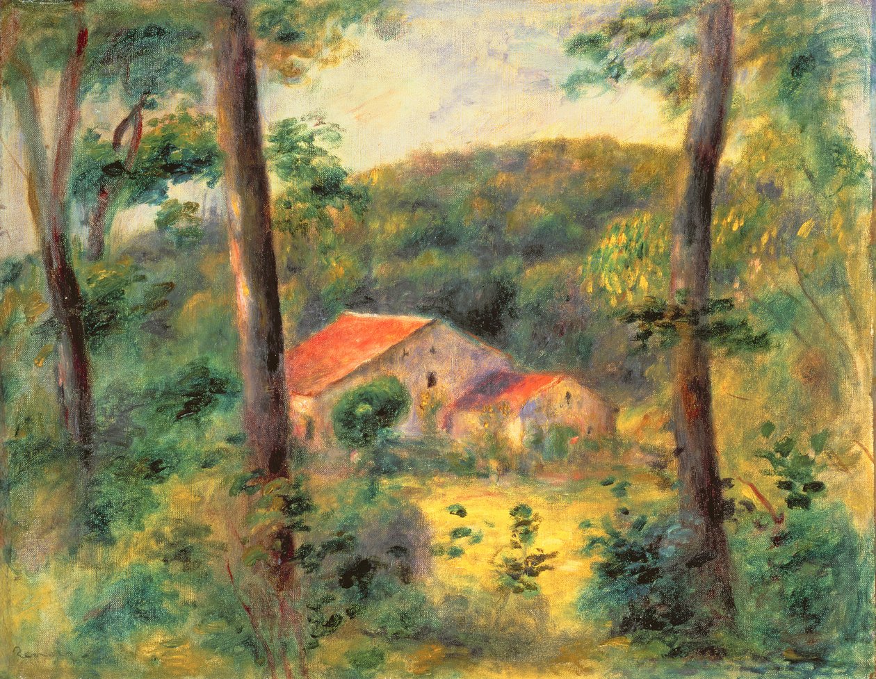 Paysage près de Briey, 1899 - Pierre Auguste Renoir