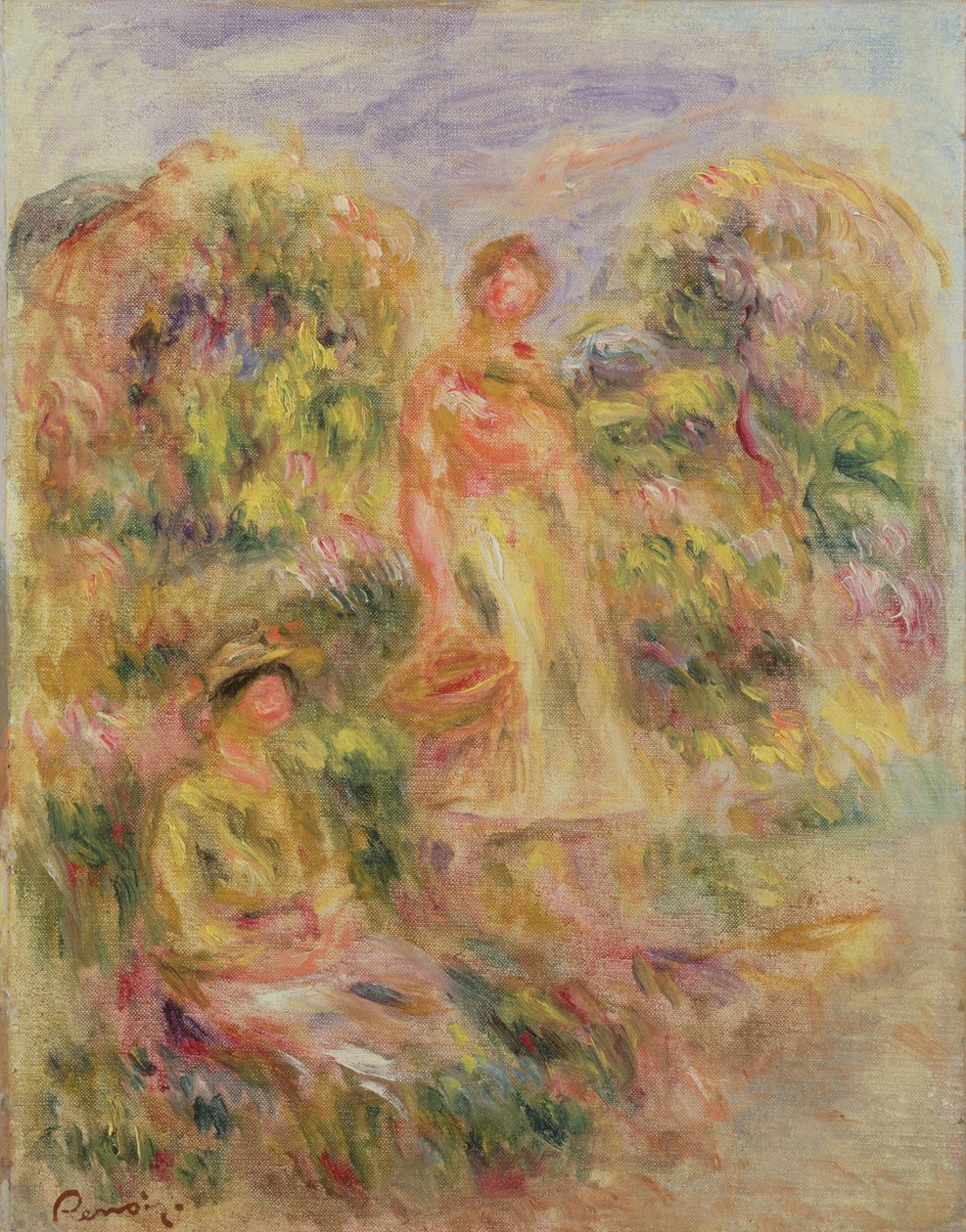 Paysage avec deux femmes, 1919 - Pierre Auguste Renoir
