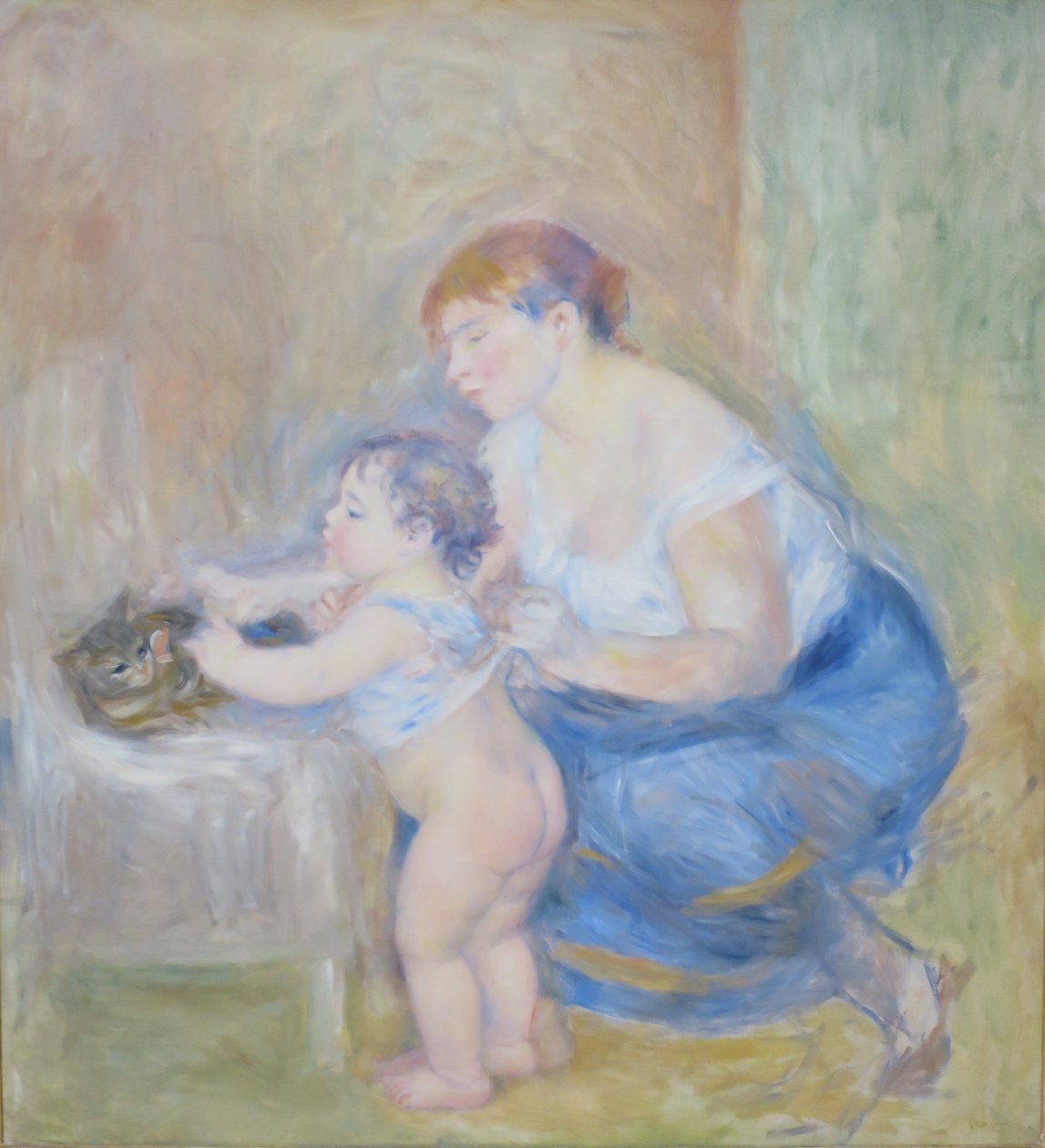 Mère et enfant - Pierre Auguste Renoir