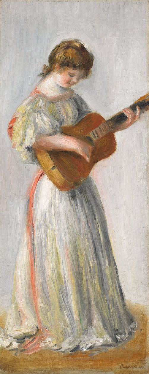 Musique, 1895 - Pierre Auguste Renoir