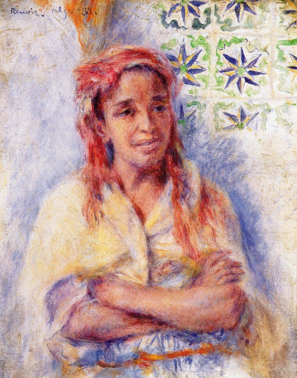Vieille femme arabe - Pierre Auguste Renoir