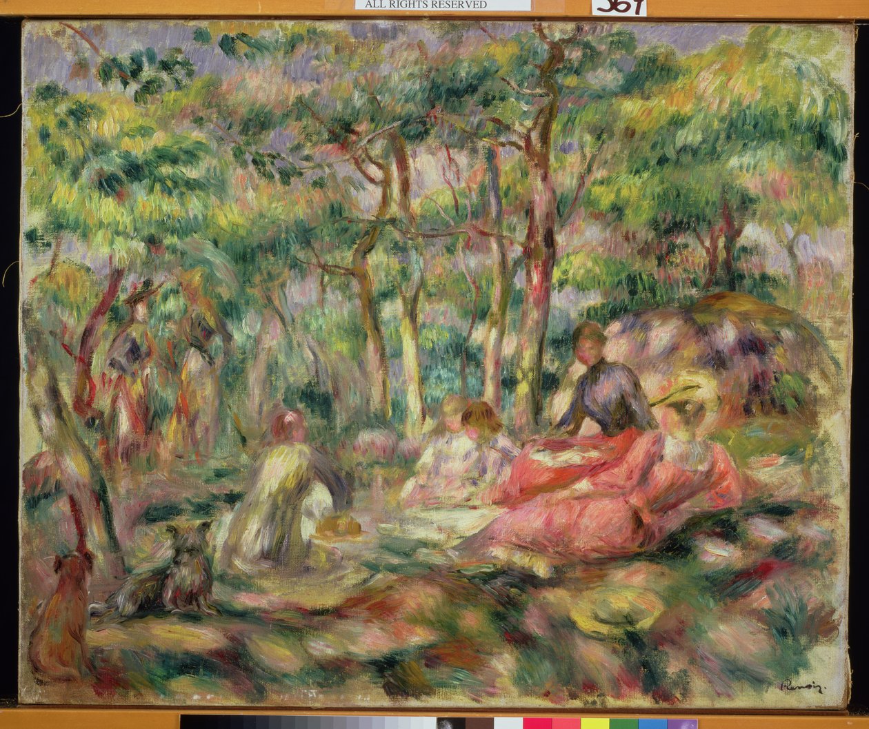 Pique-nique, vers 1893 - Pierre Auguste Renoir