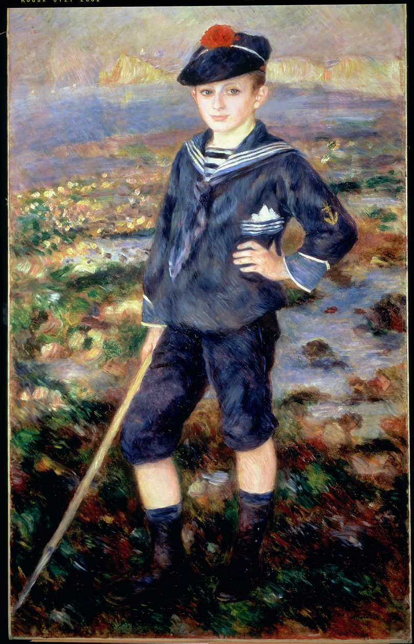 Garçon marin (Portrait de Robert Nunes), 1883 - Pierre Auguste Renoir