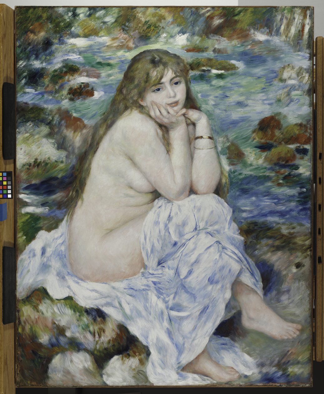 Baigneur assis - Pierre Auguste Renoir