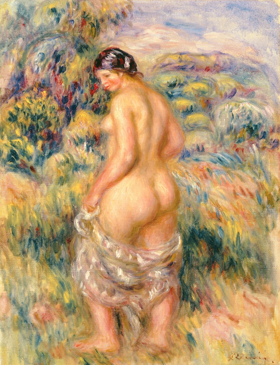 Nu debout dans un paysage - Pierre Auguste Renoir