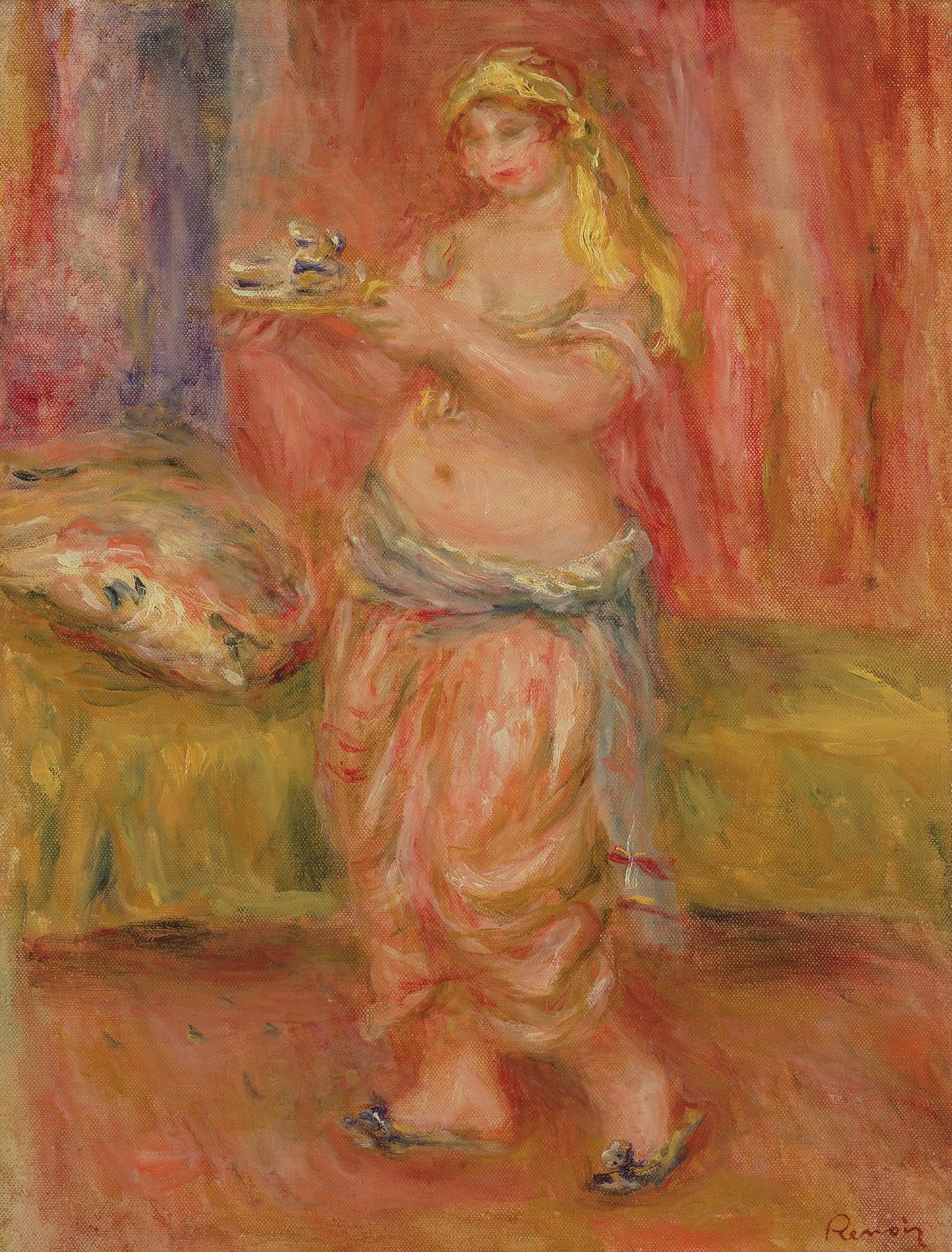 Odalisque debout, c.1917 - Pierre Auguste Renoir