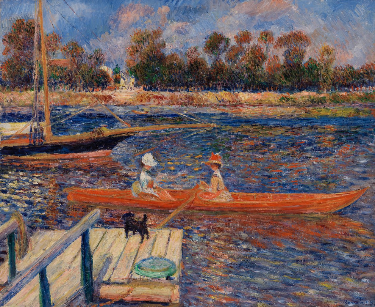 La Seine à Argenteuil - Pierre Auguste Renoir