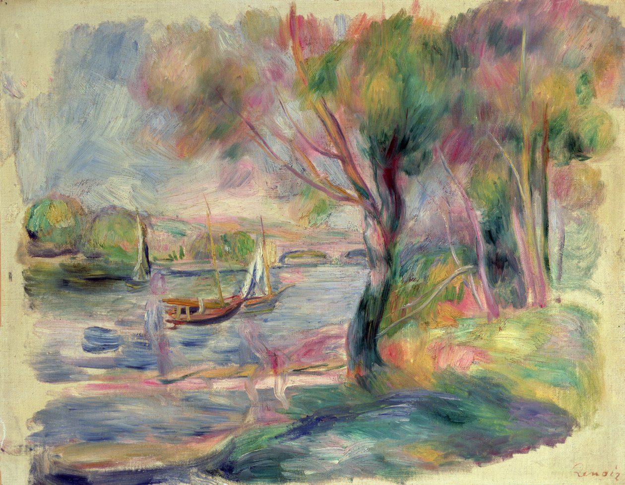 La Seine à Argenteuil, 1892 - Pierre Auguste Renoir