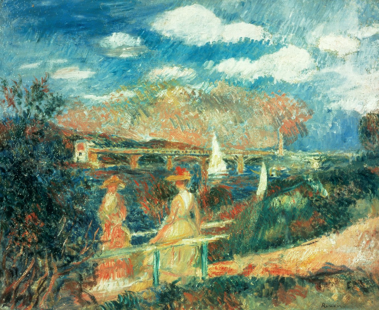 Les berges de la Seine à Argenteuil - Pierre Auguste Renoir