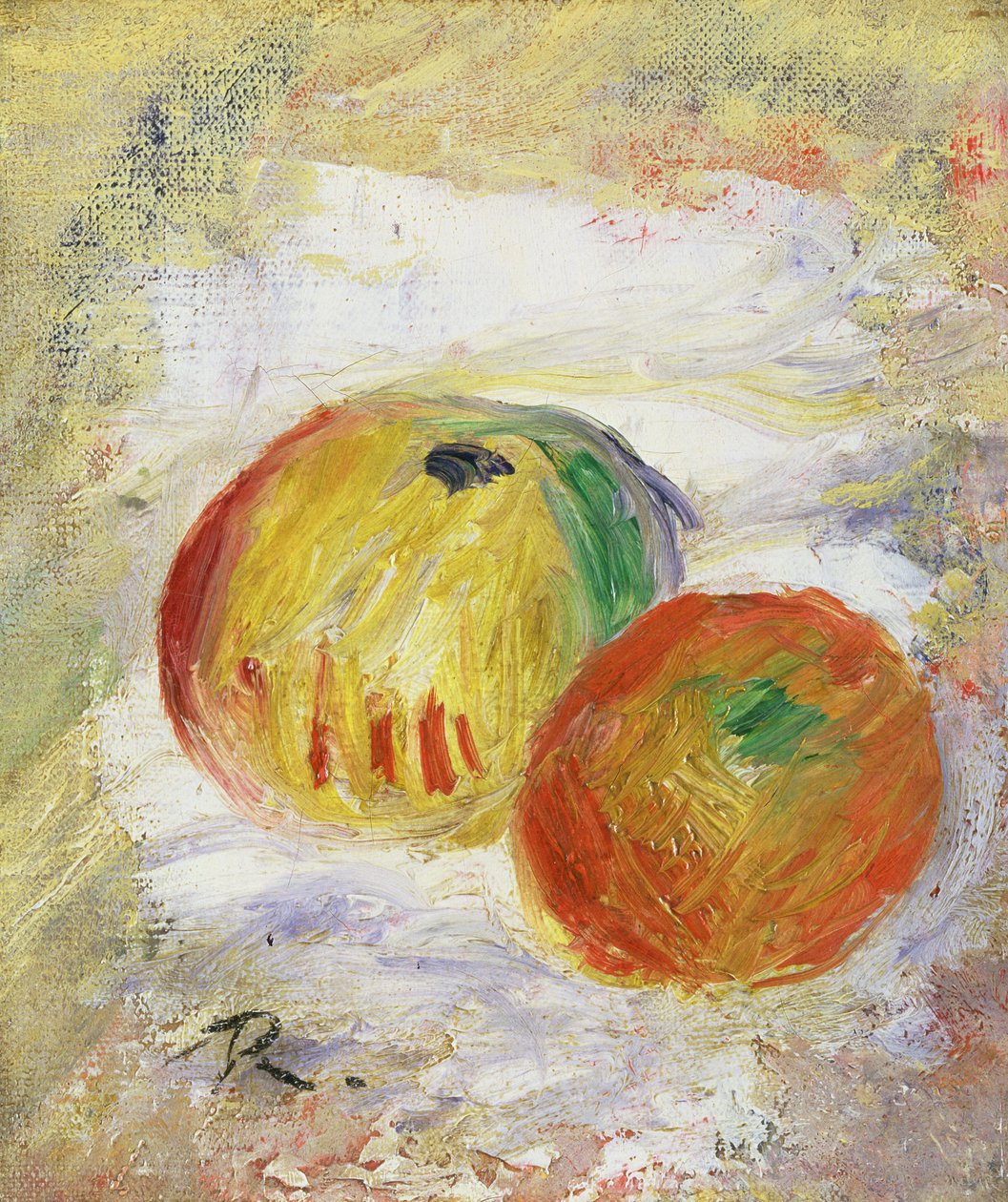 Deux pommes - Pierre Auguste Renoir