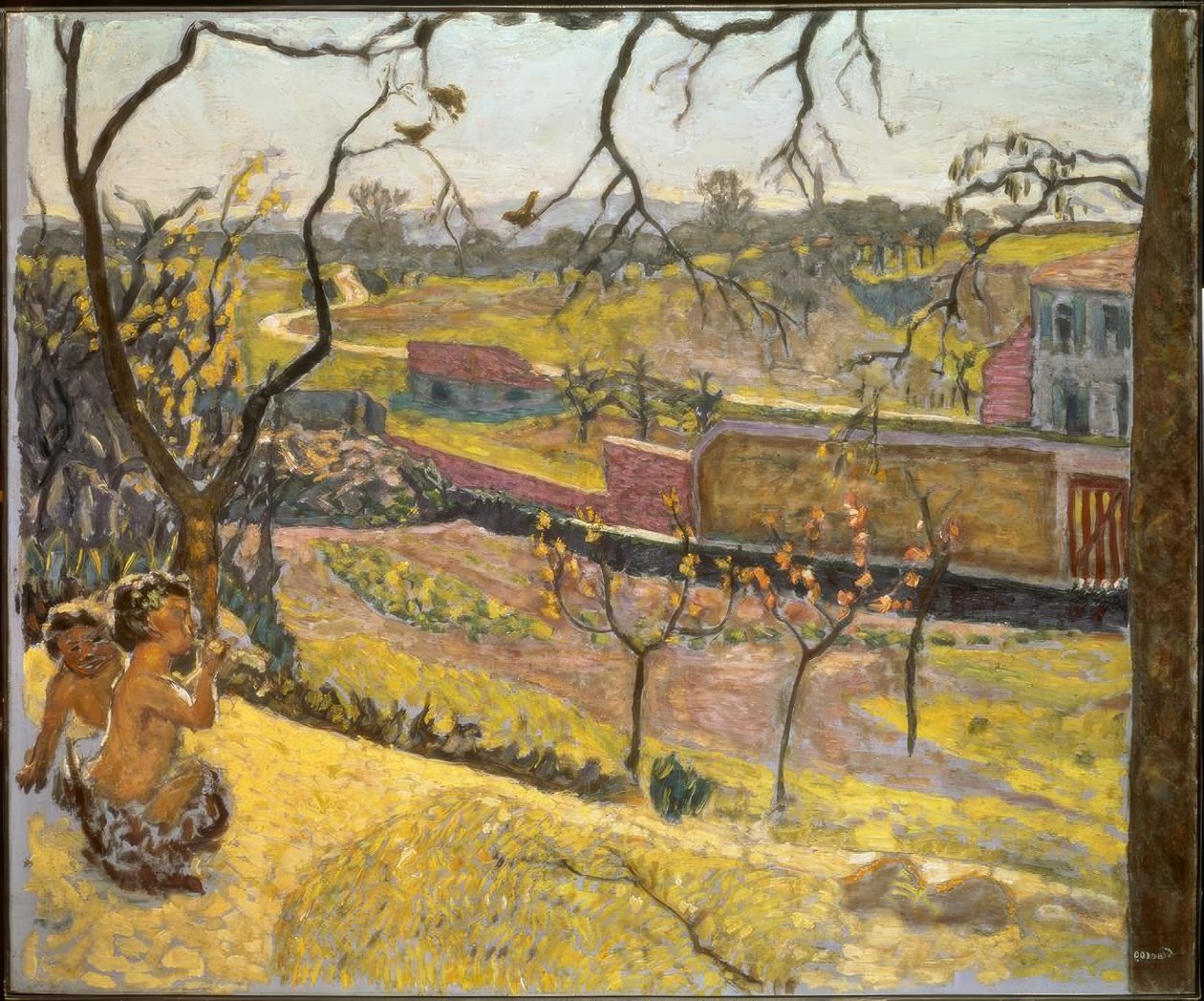 Début du printemps. Petit faune - Pierre Bonnard