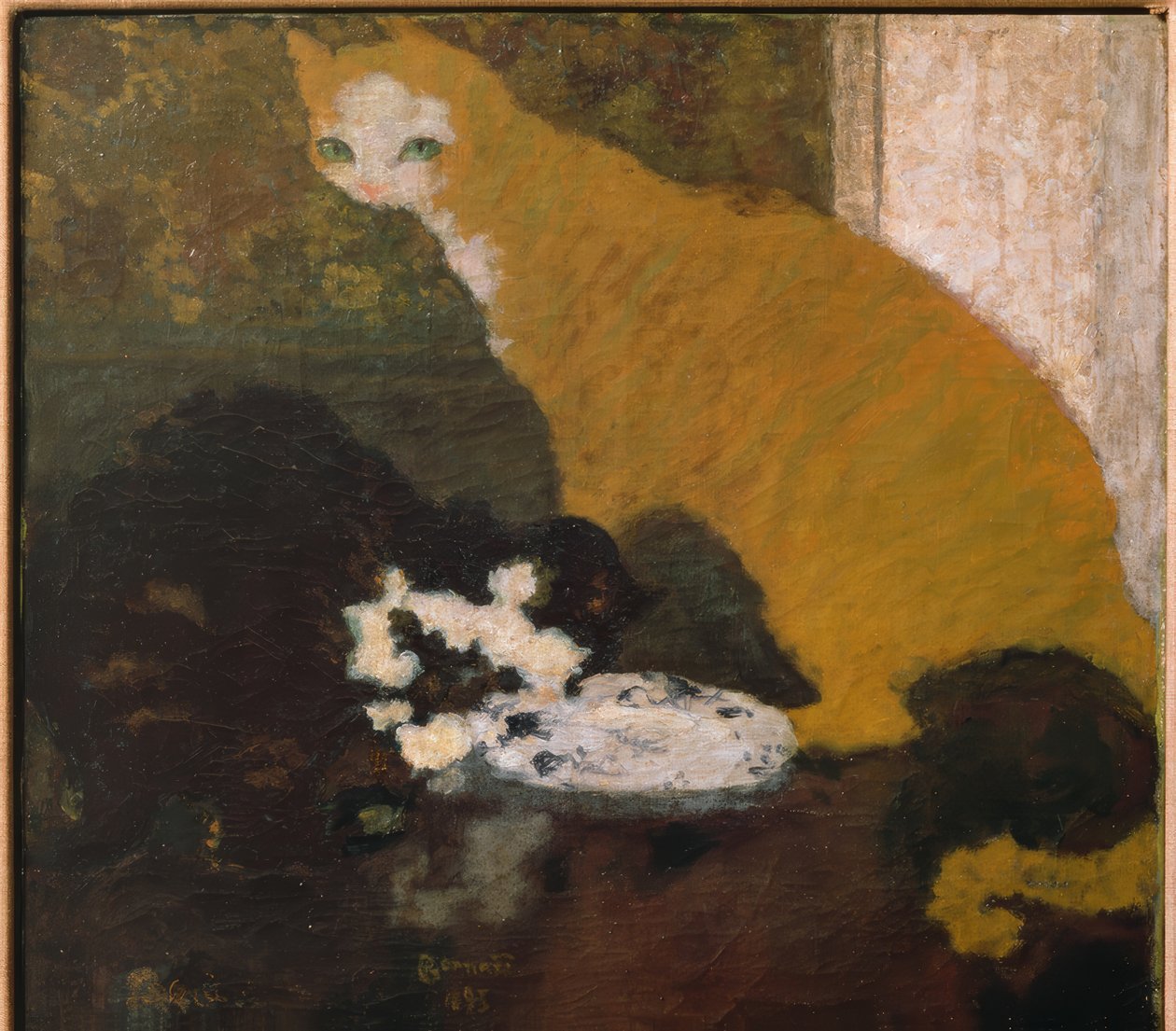 Les chats - Pierre Bonnard