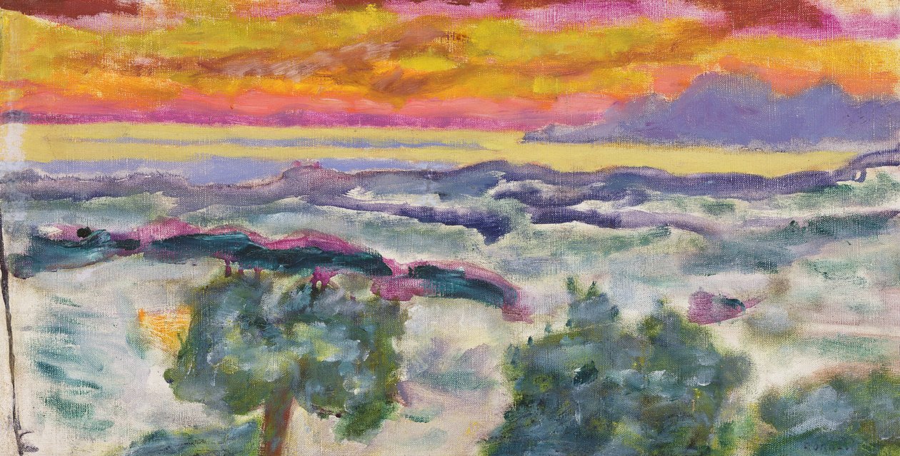 Coucher de soleil, 1939 - Pierre Bonnard