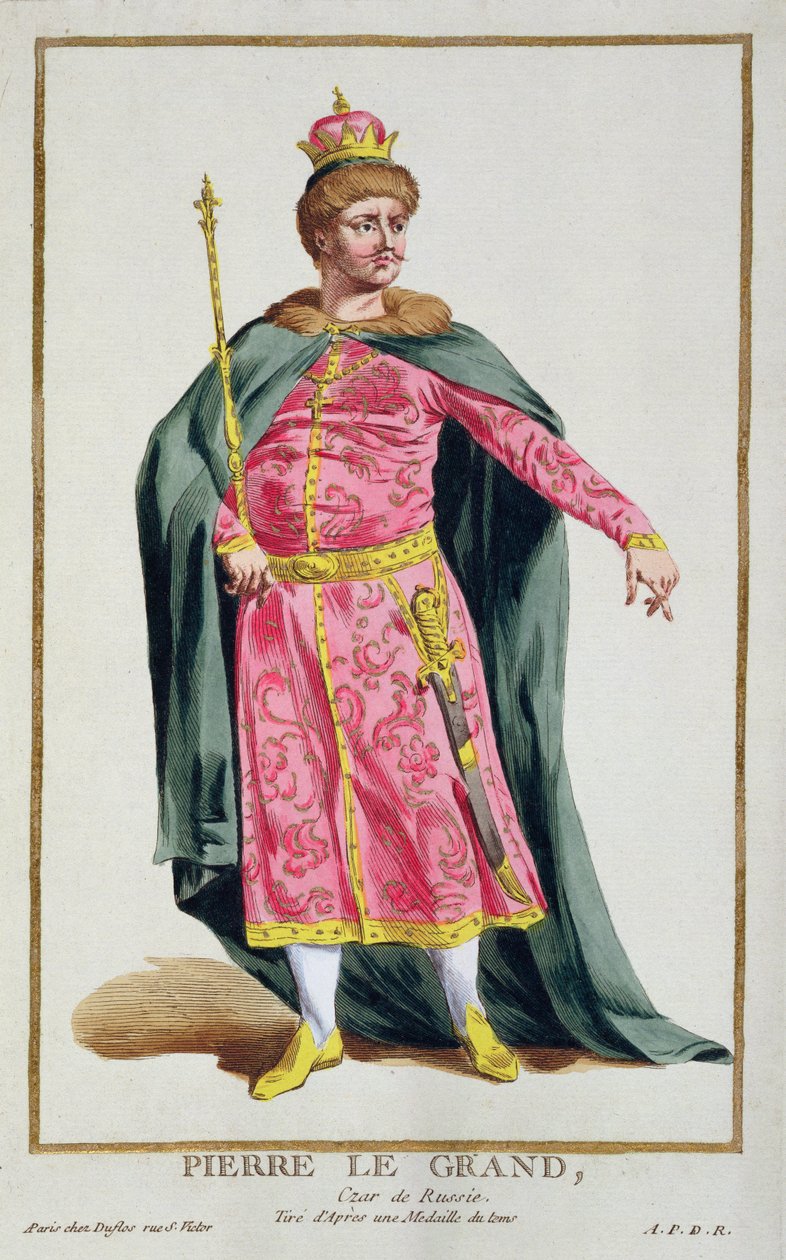 Portrait de Pierre Ier le Grand, tsar de Russie (1672-1725), d