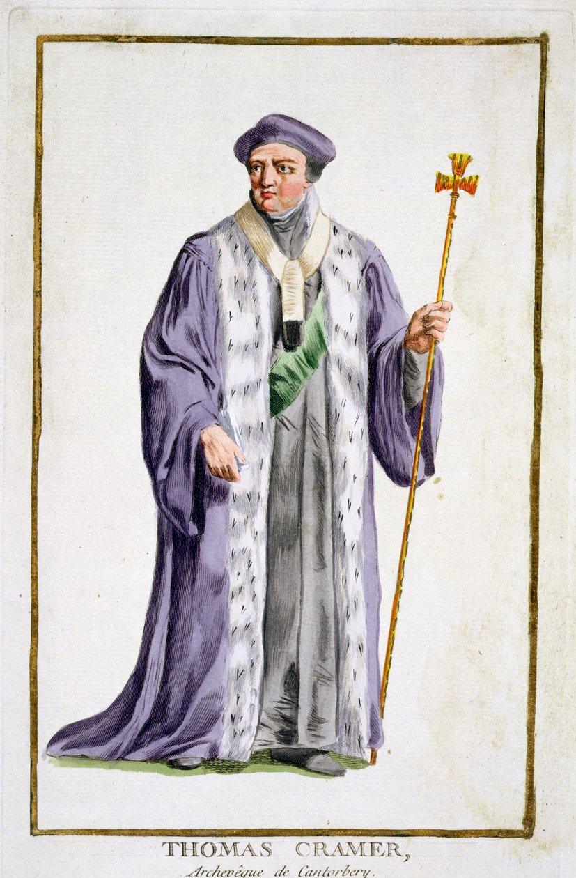 Thomas Cranmer, Archevêque de Canterbury, de 