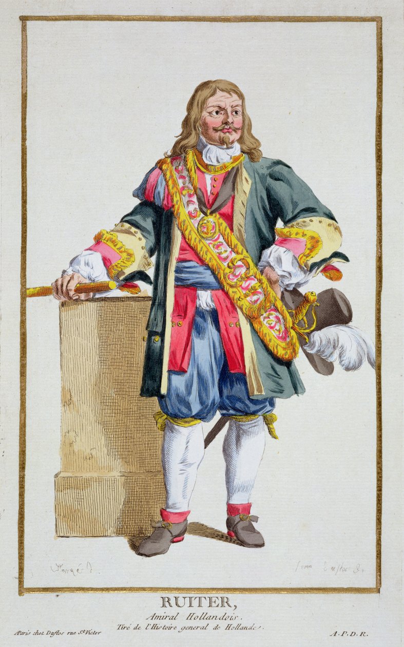 Vice-amiral Ruyter (1607-76) de 