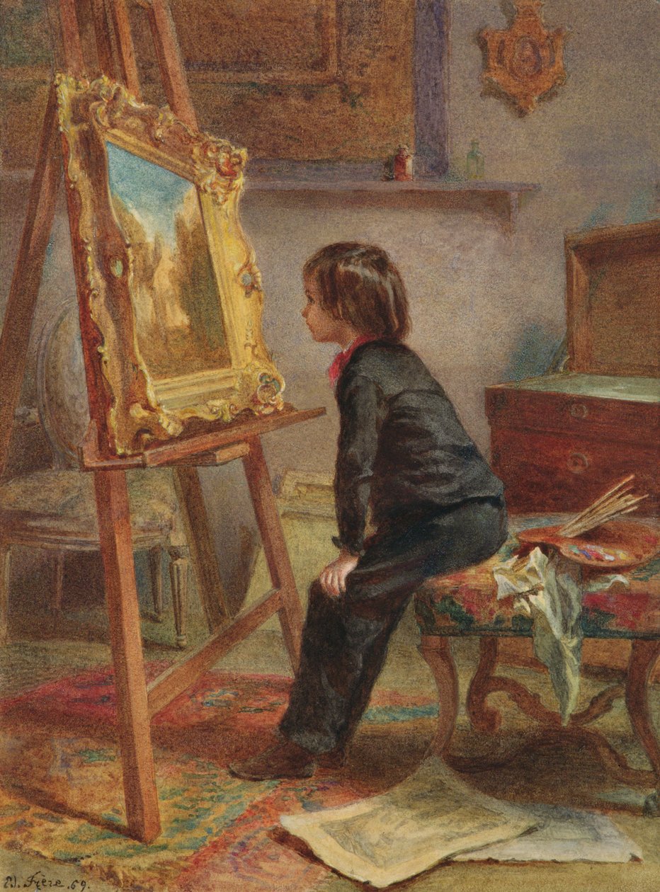 Le jeune connaisseur, 1869 - Pierre Edouard Frere