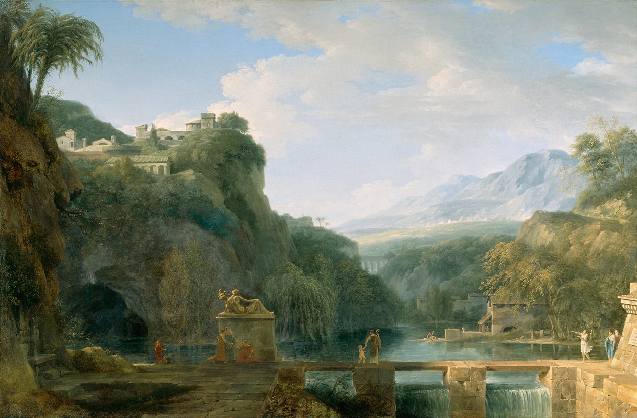 Paysage de la Grèce Antique, 1786 - Pierre Henri de Valenciennes