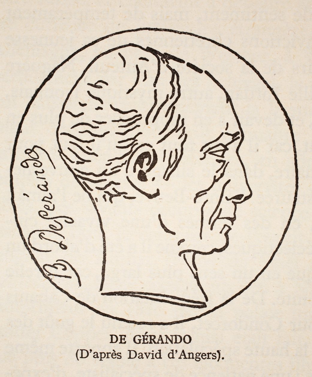 De Gerando - Pierre Jean David d