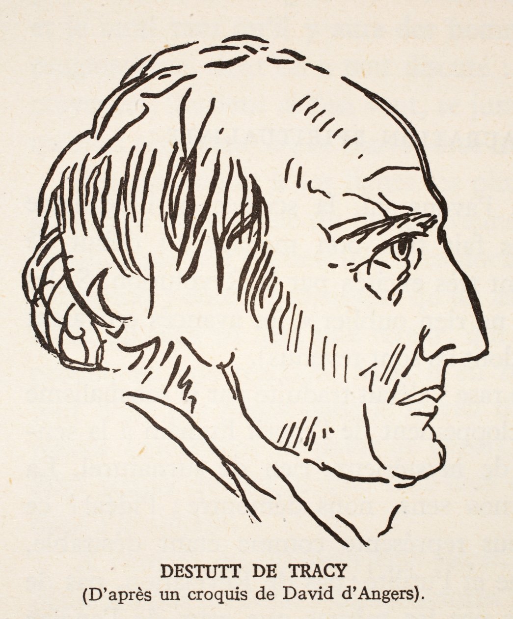 Destutt de Tracy - Pierre Jean David d