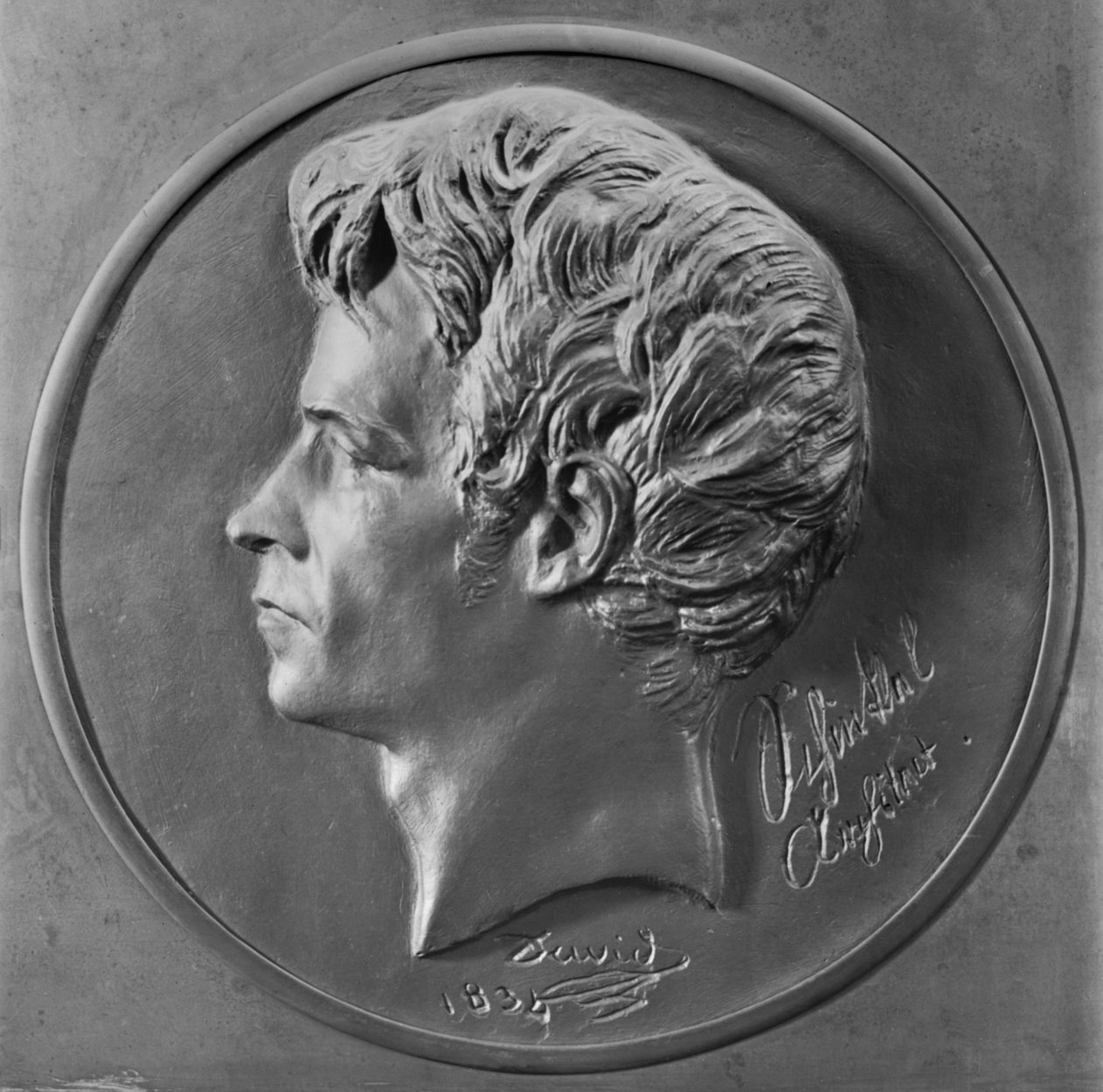 Karl Friedrich Schinkel, 1834 (bronze) - Pierre Jean David d