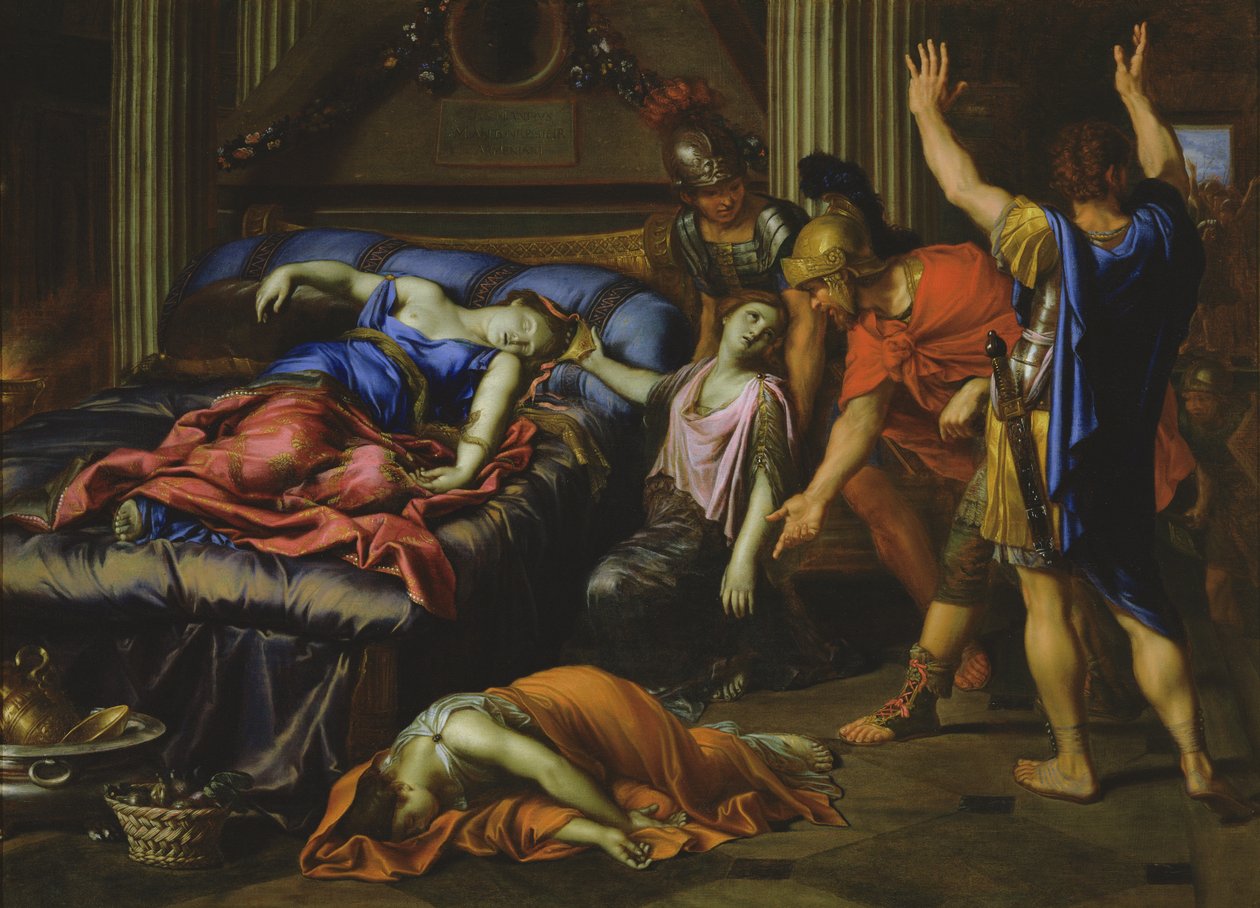 La Mort de Cléopâtre - Pierre Mignard