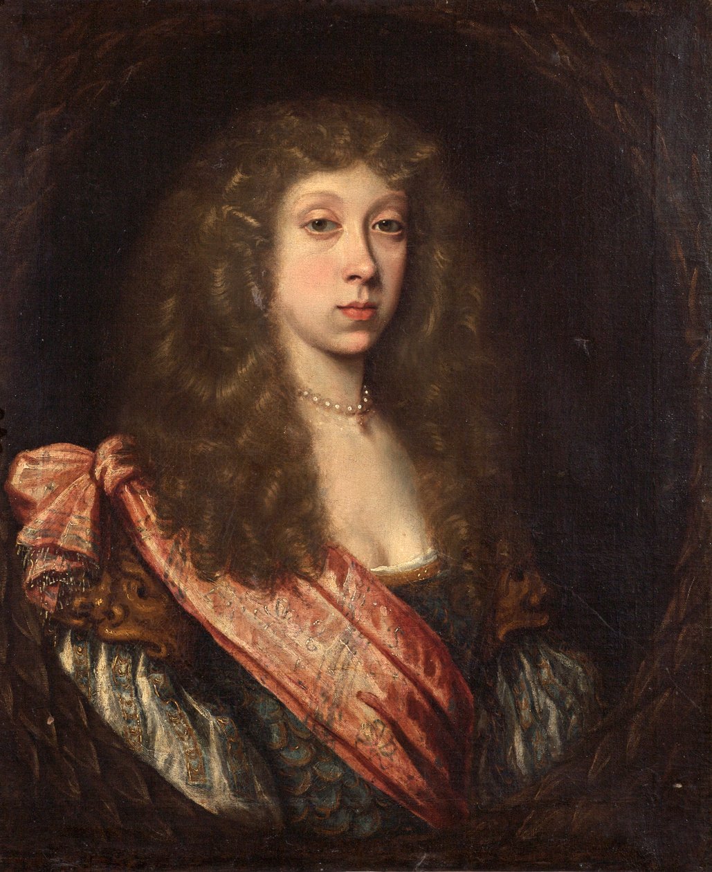 Dame inconnue en costume de masque, vers 1670 - Pierre Mignard
