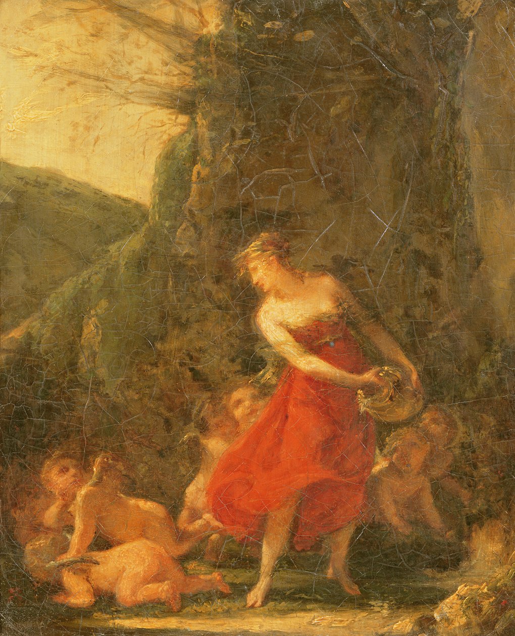 Jeune Naïade chatouillée par les Cupidons - Pierre Paul Prudhon