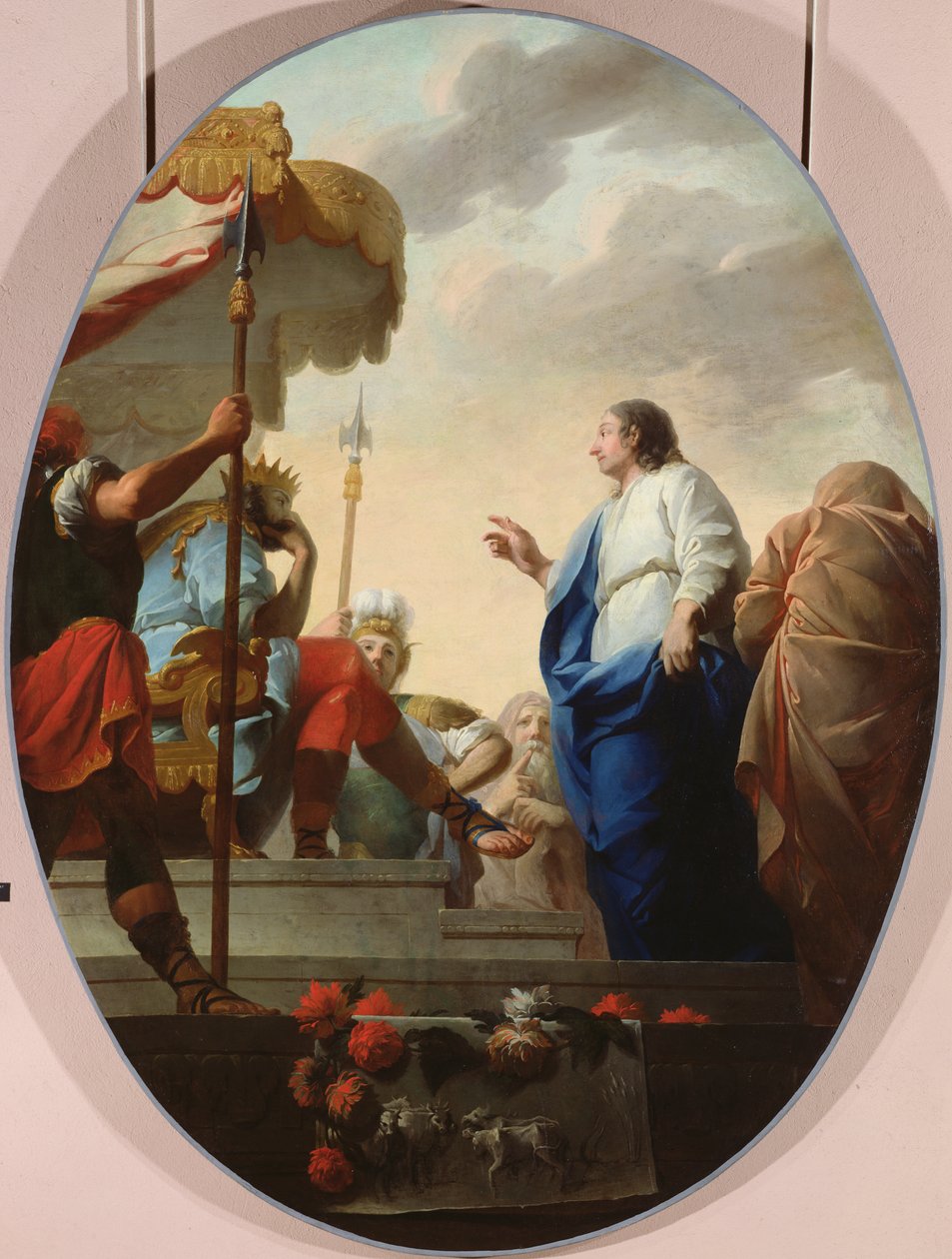 Joseph expliquant les rêves de Pharaon - Pierre Subleyras