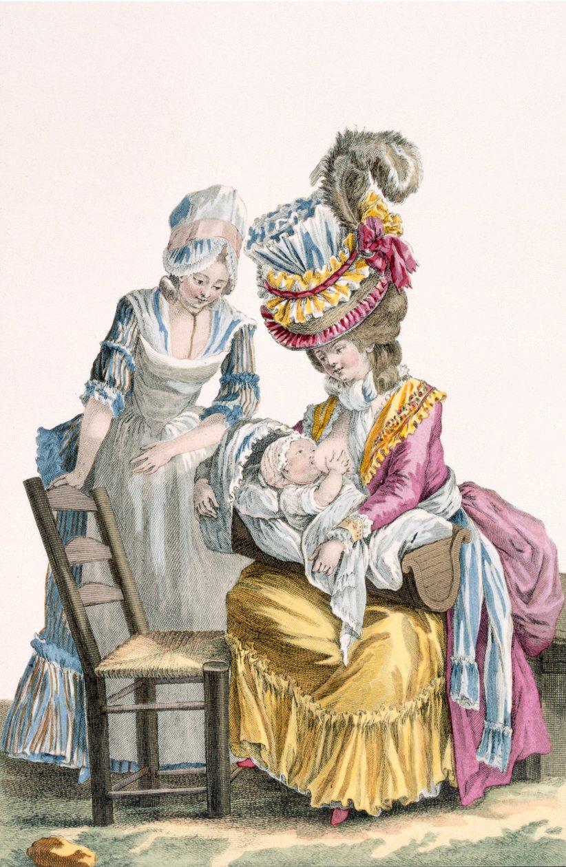 Jeune femme en robe 