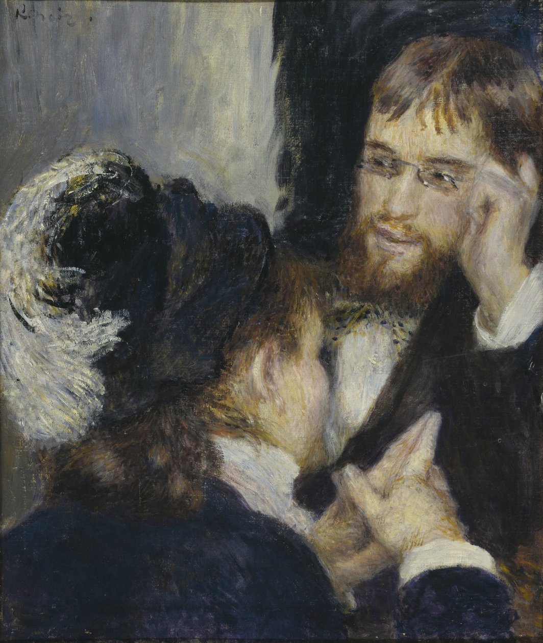 Conversation avec le jardinier - Pierre Auguste Renoir