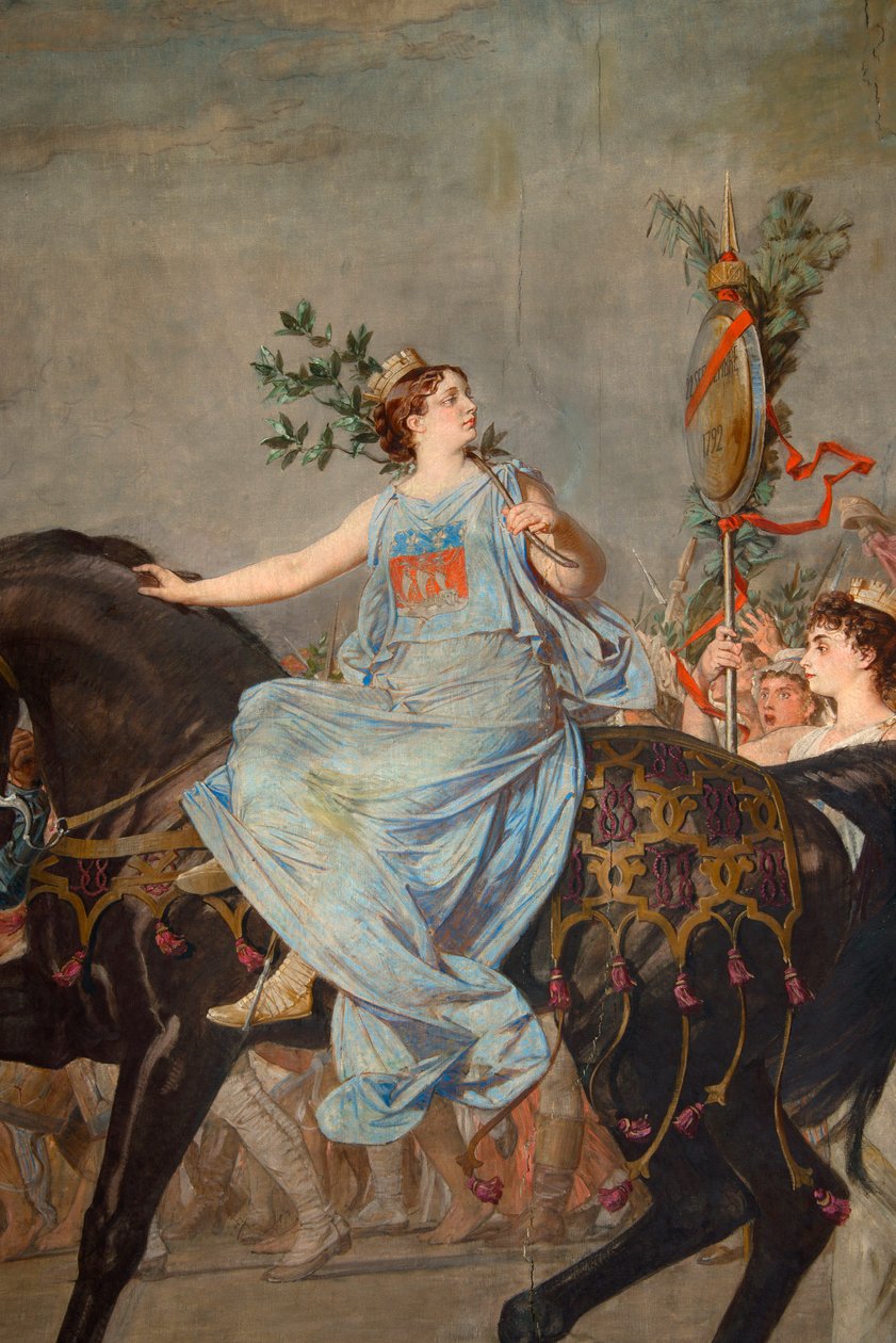 Fresque « Le Triomphe de la République » - Pierre Paul Lêon Glaize