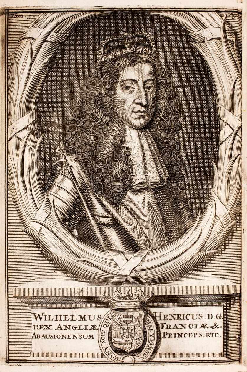 Roi Guillaume III (1650-1702) - Pierre  Mortier