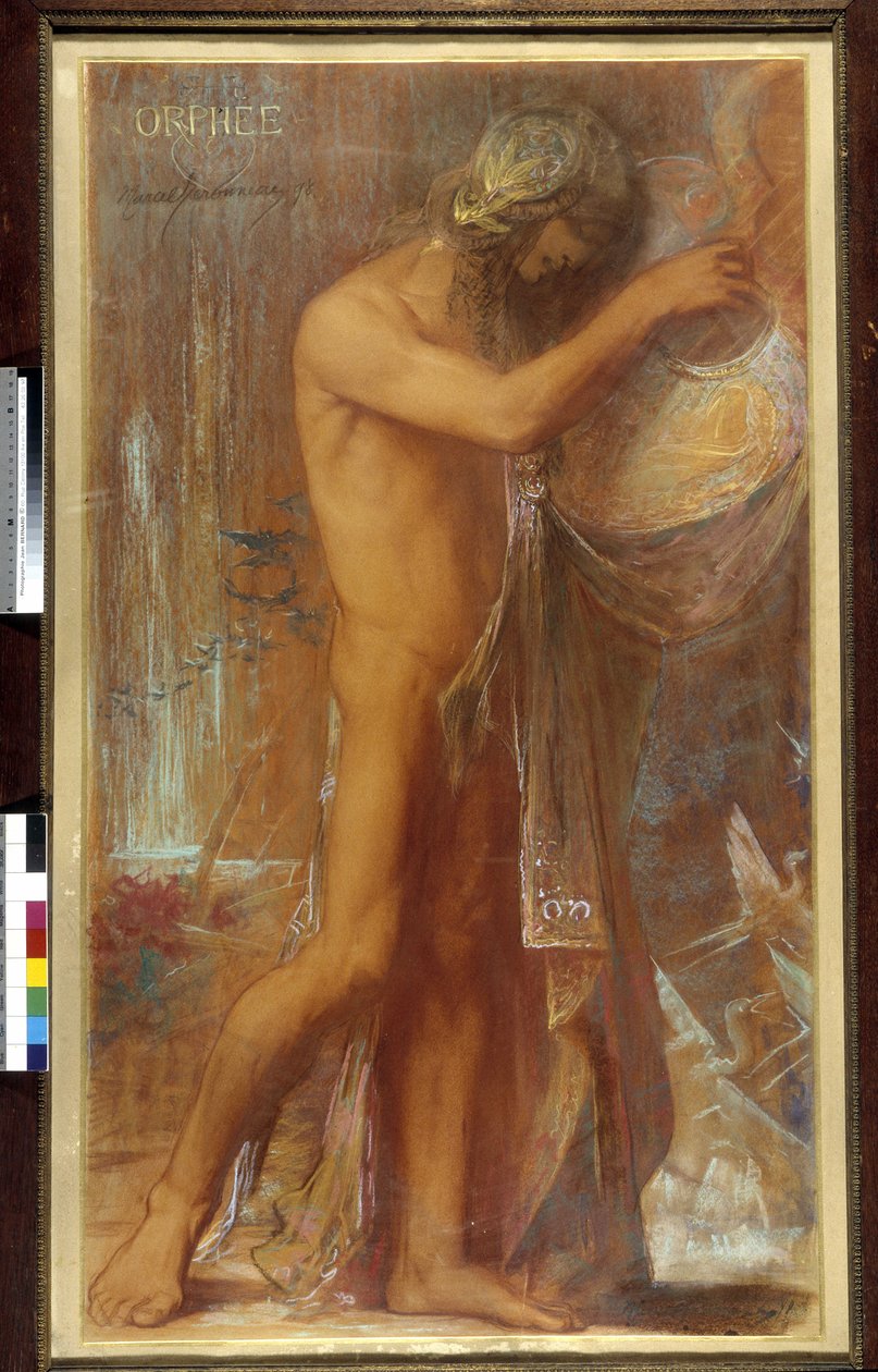 Orphée jouant de la cithare - Pierre Amedee Marcel Beronneau