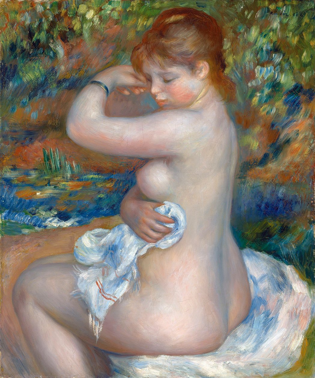 Baigneuse, 1888 - Pierre Auguste Renoir