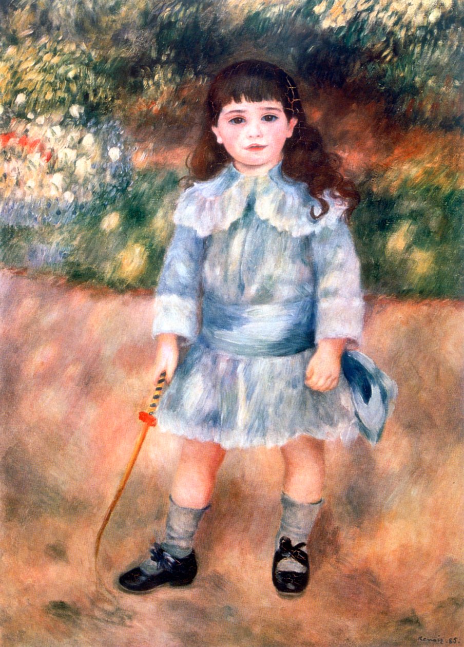 Garçon avec un fouet, 1885 - Pierre Auguste Renoir