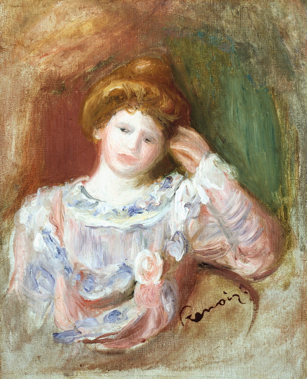 Buste de femme, vers 1907 - Pierre Auguste Renoir